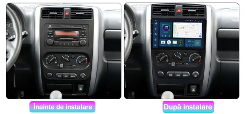Navigatie dedicata Suzuki Jimny 2007-2012, 8GB RAM 128GB ROM, Octacore, Platforma TS18, Android 13, Display QLED 9”, Suporta camera 360º, DSP, Carplay&Android Auto, SIM 4G, Ventilator Activ [2]