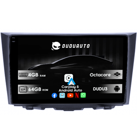 Navigatii Dedicate - Navigatie dedicata Suzuki Kizashi 2009-2015, DUDU3, 4GB RAM 64GB ROM, Octacore, Platforma 8581, Android, Display QLED 9", DSP, Carplay&AndroidAuto