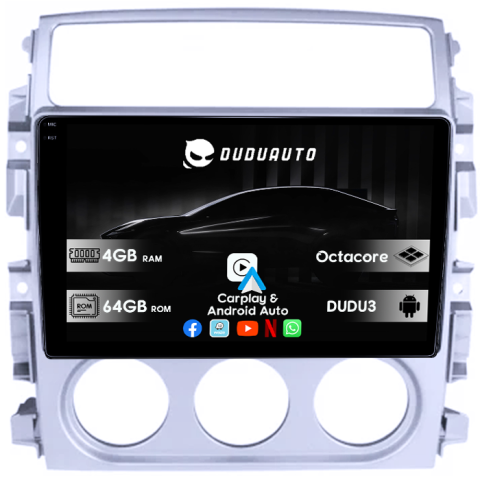 Navigatii Dedicate - Navigatie dedicata Suzuki Liana 2004-2008, DUDU3, 4GB RAM 64GB ROM, Octacore, Platforma 8581, Android, Display QLED 9", DSP, Carplay&AndroidAuto