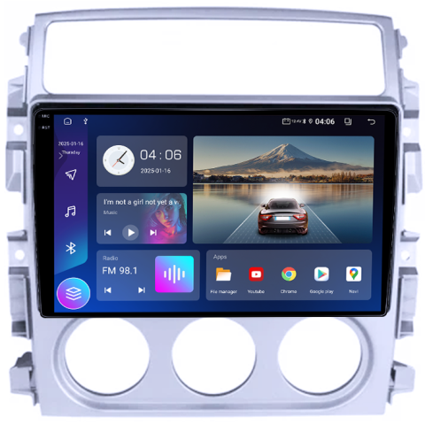 Navigatie dedicata Suzuki Liana 2004-2008, 4GB RAM 64GB ROM, Procesor Qualcomm Octacore, Android 14, Rezolutie 2K, Display QLED 9", DSP, Carplay&Android Auto, SIM 4G [1]