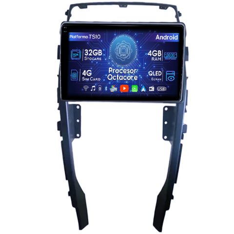 Suzuki - Navigatie dedicata Suzuki Liana A6 2014-2015, 4GB RAM 32GB ROM, Octacore, Android 14, Display QLED 1K 10", DSP, Carplay&Android Auto, SIM 4G, Bluetooth, Ventilator Activ