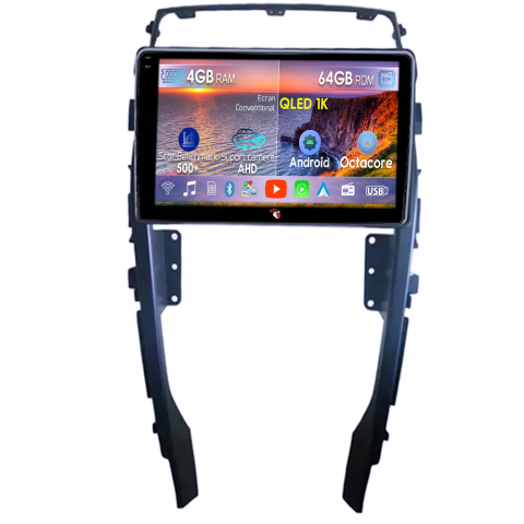 Navigatii Dedicate - Navigatie dedicata Suzuki Liana A6 2014-2015, 4GB RAM 64GB ROM, Octacore, Android 14, Display QLED 9", DSP, Carplay&Android Auto, SIM 4G, Ventilator Activ
