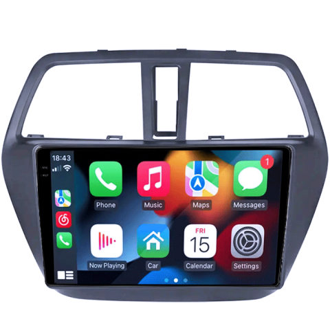 Navigatie dedicata Suzuki S-cross 2012-2016, 8GB RAM 128GB ROM, Octacore, Platforma TS18, Android 14, Display QLED 9", Suporta camera 360", DSP, Carplay&Android Auto, SIM 4G, Ventilator Activ [10]