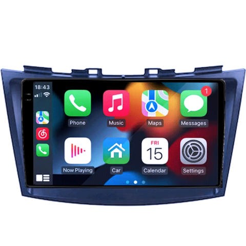 Navigatie dedicata Suzuki Swift 2010-2017, 8GB RAM 128GB ROM, Octacore, Platforma TS18, Android 14, Display QLED 9", Suporta camera 360", DSP, Carplay&Android Auto, SIM 4G, Ventilator Activ [9]