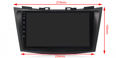 Navigatie dedicata Suzuki Swift 2011-2015 , 4 GB RAM 32 ROM, Android 13, Display QLED 1K, 9", DSP, Carplay, Android Auto, Internet, Youtube , Waze , WI-FI , USB , Bluetooth [6]