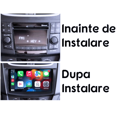 Navigatie dedicata Suzuki Swift 2013-2016, 4GB RAM 32GB ROM, Octacore, Android 14, Display QLED 1K 9", DSP, Carplay&Android Auto, SIM 4G, Bluetooth, Ventilator Activ [5]