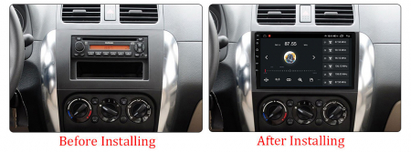 Navigatie dedicata Suzuki SX4 2006-2014, 4GB RAM 64GB ROM, Octacore, Android 13, Display QLED 9", DSP, Carplay&Android Auto, SIM 4G, Ventilator Activ [4]