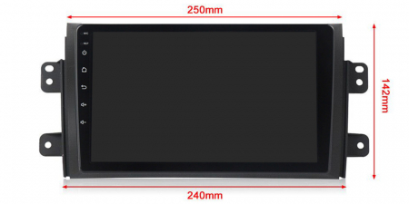 Navigatie dedicata Suzuki SX4 2006-2014, 4GB RAM 64GB ROM, Octacore, Android 13, Display QLED 9", DSP, Carplay&Android Auto, SIM 4G, Ventilator Activ [5]