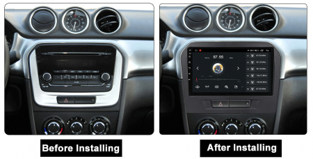 Navigatie dedicata Suzuki Vitara 2014-2018, 4GB RAM 64GB ROM, Octacore, Android 13, Display QLED 9", DSP, Carplay, Android Auto, Internet, Youtube, Waze, WIFI, Bluetooth [4]