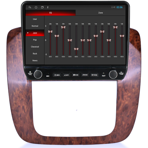 Navigatie dedicata Chevrolet Tahoe 2012 Tesla cu butoane rotative model 2024, 4GB RAM 64GB ROM, Procesor Quadcore, Android 14, Display QLED 10", DSP, Carplay&Android Auto [2]