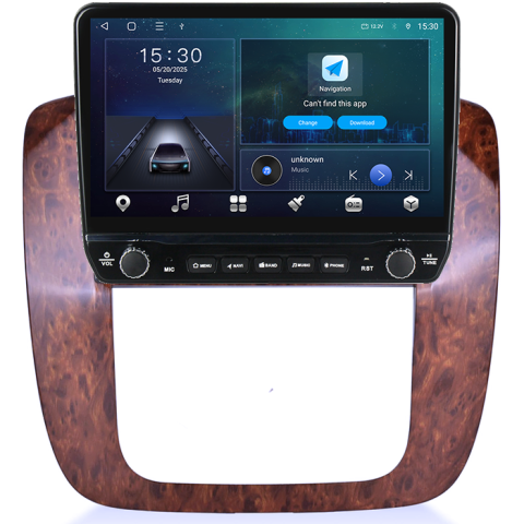 Navigatie dedicata Chevrolet Tahoe 2012 Tesla cu butoane rotative model 2024, 4GB RAM 64GB ROM, Procesor Quadcore, Android 14, Display QLED 10", DSP, Carplay&Android Auto [7]