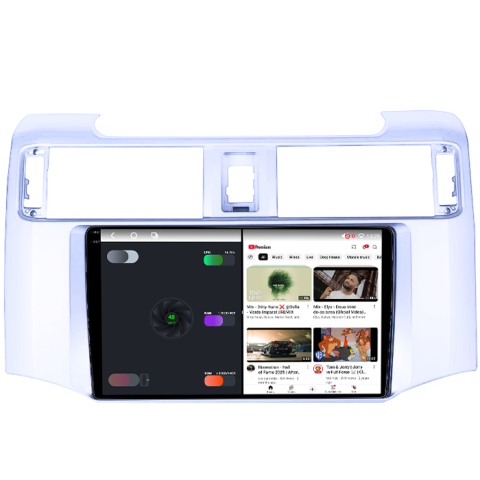 Navigatie dedicata Toyota 4Runner 2009-2017, 4GB RAM 64GB ROM, Procesor Qualcomm Octacore, Android 14, Rezolutie 2K, Display QLED 9", DSP, Carplay&Android Auto, SIM 4G [2]