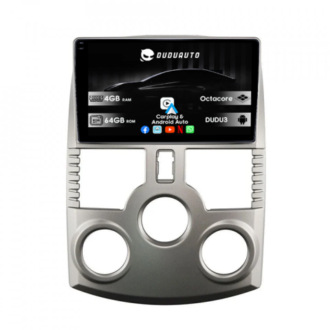 Rush 2006-2011 - Navigatie dedicata Toyota Rush 2006-2011/Daihatsu Terios 2005-, DUDU3, 4GB RAM 64GB ROM, Octacore, Platforma 8581, Android, Display QLED 9", DSP, Carplay&AndroidAuto