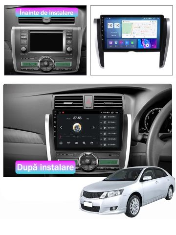 Navigatie dedicata Toyota Allion 2007-2020, 8GB RAM 128GB ROM, Octacore, Platforma TS18, Android 14, Display QLED 9", Suporta camera 360", DSP, Carplay&Android Auto, SIM 4G, Ventilator Activ [7]