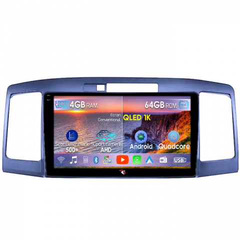 Toyota Allion Premio 2001-2007 - Navigatie dedicata Toyota Allion Premio 2001-2007, 4GB RAM 64GB ROM, Octacore, Android 14, Display QLED 1K 9", Carplay&Android Auto, SIM 4G, Ventilator Activ