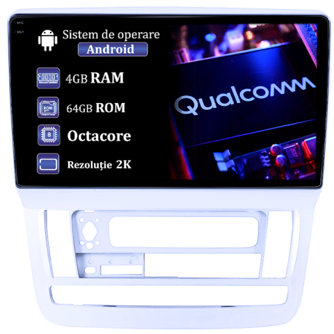 Navigatii Dedicate - Navigatie dedicata Toyota Alphard 2002-2008, 4GB RAM 64GB ROM, Procesor Qualcomm Octacore, Android 14, Rezolutie 2K, Display QLED 9", DSP, Carplay&Android Auto, SIM 4G
