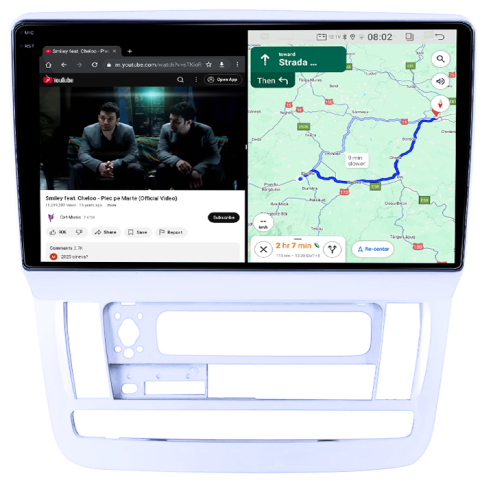 Navigatie dedicata Toyota Alphard 2002-2008, 4GB RAM 64GB ROM, Procesor Qualcomm Octacore, Android 14, Rezolutie 2K, Display QLED 9", DSP, Carplay&Android Auto, SIM 4G [2]