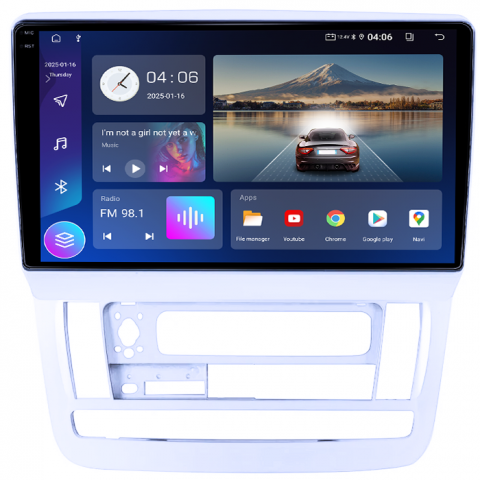 Toyota - Navigatie dedicata Toyota Alphard 2002-2008, 4GB RAM 64GB ROM, Quad Core, Display 9" QLED 1K, Carplay, Android 14, Bluetooth, Magazin Play, Suport Camere AHD