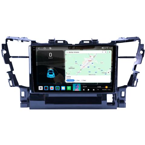 Navigatie dedicata Toyota Alphard 2015-2020, 4GB RAM 32GB ROM, Octacore, Android 14, Display QLED 1K 10", DSP, Carplay&Android Auto, SIM 4G, Bluetooth, Ventilator Activ [1]