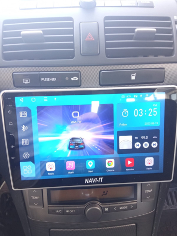 Toyota - Navigatie dedicata Toyota Avensis 2002-2008 Silver, 4GB RAM 64GB ROM, Procesor Qualcomm Octacore, Android 14, Rezolutie 2K, Display QLED 9", DSP, Carplay&Android Auto, SIM 4G