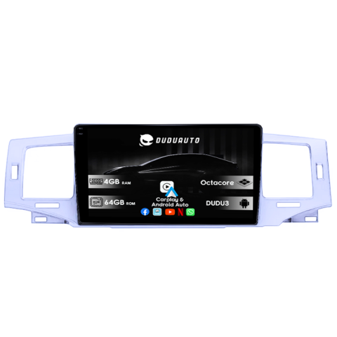 Corolla E120 2000-2007 - Navigatie dedicata Toyota Corolla 2000-2004, DUDU3, 4GB RAM 64GB ROM, Octacore, Platforma 8581, Android, Display QLED 9", DSP, Carplay&AndroidAuto