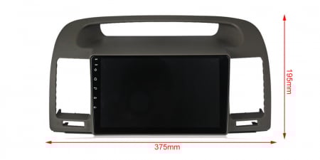 Navigatie dedicata Toyota Camry 2002-2006, 4 GB RAM 64 ROM, Android 13, Display QLED 1K, 9", DSP, Carplay, Android Auto, Internet, Youtube, Waze, WI-FI, USB, Bluetooth [5]