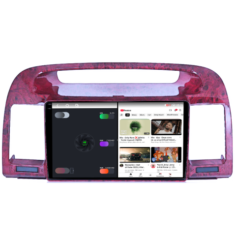 Navigatie dedicata Toyota Camry 2002-2006, 8GB RAM 128GB ROM, Octacore, Platforma TS18, Android 14, Display QLED 9", Suporta camera 360", DSP, Carplay&Android Auto, SIM 4G, Ventilator Activ [2]