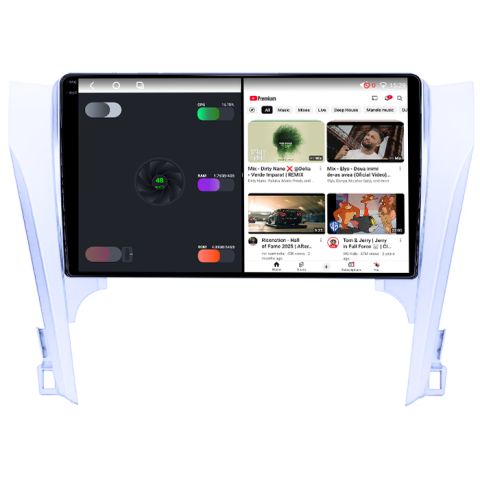 Navigatie dedicata Toyota Camry 2011-2014, 4GB RAM 64GB ROM, Procesor Qualcomm Octacore, Android 14, Rezolutie 2K, Display QLED 9", DSP, Carplay&Android Auto, SIM 4G [3]