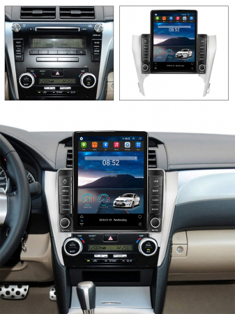 Navigatie dedicata Toyota Camry 2011-2014 ,Tesla Style, ANDROID 13,Carplay&Android Auto, 10 inch , 8+128GB, Internet, Aplicatii, Waze, GPS [3]