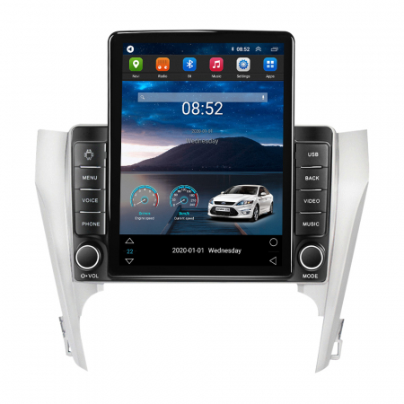 Camry - Navigatie dedicata Toyota Camry 2011-2014 ,Tesla Style, ANDROID 13,Carplay&Android Auto, 10 inch , 8+128GB, Internet, Aplicatii, Waze, GPS
