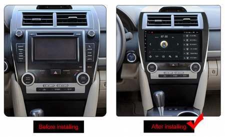 Navigatie dedicata Toyota Camry 2012-2014, 4GB RAM 64GB ROM, Octacore, Android 13, Display QLED 10", DSP, Carplay, Android Auto, Internet, Youtube, Waze, WIFI, Bluetooth [4]
