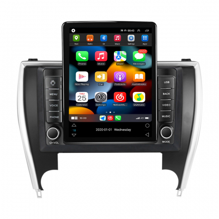 Navigatie dedicata Toyota Camry 2014-2017,Tesla Style, ANDROID 13,Carplay&Android Auto, 10 inch , 8+128GB, Internet, Aplicatii, Waze, GPS [1]