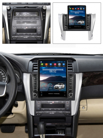 Navigatie dedicata Toyota Camry 2015-2017,Tesla Style, ANDROID 13,Carplay&Android Auto, 10 inch , 8+128GB, Internet, Aplicatii, Waze, GPS [3]