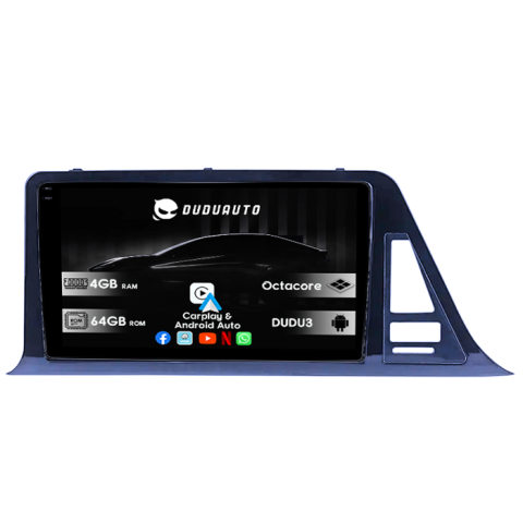 Navigatii Dedicate - Navigatie dedicata Toyota C-HR, DUDU3, 4GB RAM 64GB ROM, Octacore, Platforma 8581, Android, Display QLED 9", DSP, Carplay&AndroidAuto
