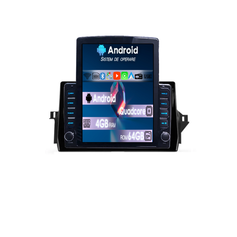 Camry 2020-2022 - Navigatie dedicata Toyota Camry 2020-2022 Tesla Style, 4GB RAM 64GB ROM, Procesor Quadcore, Android 14, Display QLED 9.7", DSP, Carplay&Android Auto