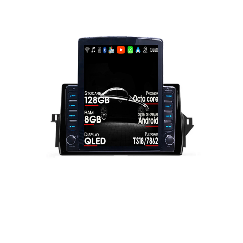Toyota - Navigatie dedicata Toyota Camry 2020-2022 Tesla Style, ANDROID 13, 9.7 inch , 8+128GB, Internet, Aplicatii, Waze, GPS