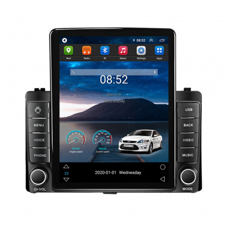 Corolla 11 Auris E180 2017-2018 - Navigatie dedicata Toyota Corolla 11 Auris E180 2017-2018,Tesla Style, ANDROID 13,Carplay&Android Auto, 10 inch , 8+128GB, Internet, Aplicatii, Waze, GPS