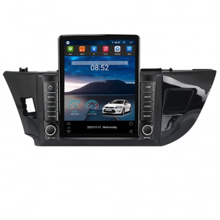 COROLLA 2013-2018 - Navigatie dedicata Toyota Corolla 2012-2016,Tesla Style, ANDROID 13,Carplay&Android Auto, 10 inch , 8+128GB, Internet, Aplicatii, Waze, GPS
