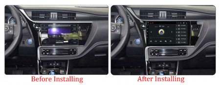 Navigatie dedicata Toyota Corolla 2017-2019, 4GB RAM 64GB ROM, Octacore, Android 13, Display QLED 10", DSP, Carplay, Android Auto, Internet, Youtube, Waze, WIFI, Bluetooth [5]