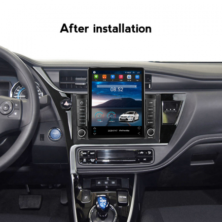 Navigatie dedicata Toyota Corolla 2017-2019,Tesla Style, ANDROID 13,Carplay&Android Auto, 10 inch , 8+128GB, Internet, Aplicatii, Waze, GPS [3]