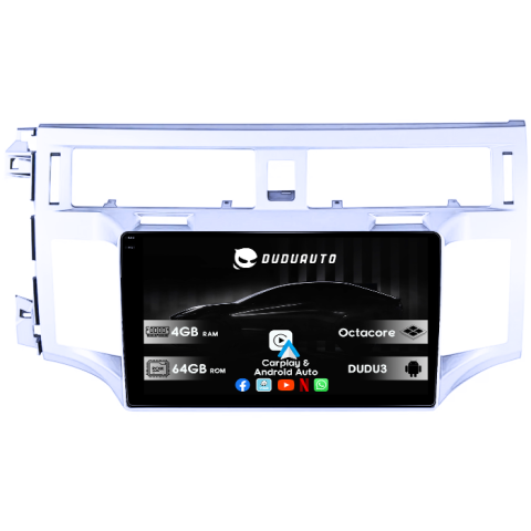 Avalon 2005-2010 - Navigatie dedicata Toyota Avalon 2005-2010, DUDU3, 4GB RAM 64GB ROM, Octacore, Platforma 8581, Android, Display QLED 9", DSP, Carplay&AndroidAuto