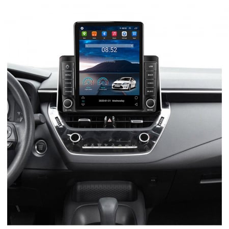 Navigatie dedicata Toyota Corolla 2018-2019,Tesla Style, ANDROID 13,Carplay&Android Auto, 10 inch , 8+128GB, Internet, Aplicatii, Waze, GPS [3]