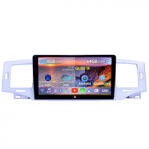 Corolla 9 E120 2004-2006 - Navigatie dedicata Toyota Corolla 9 E120 2004-2006, 4GB RAM 64GB ROM, Octacore, Android 14, Display QLED 1K 9", Carplay&Android Auto, SIM 4G, Ventilator Activ