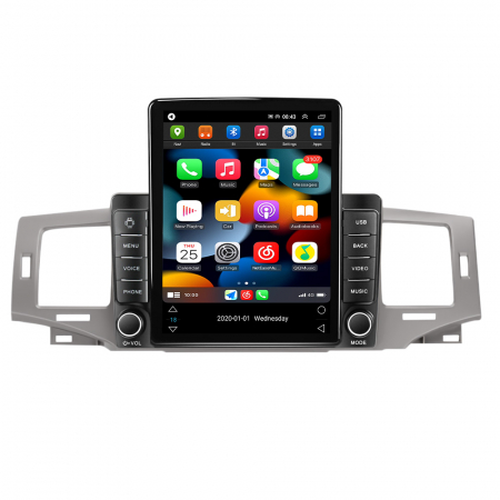 Navigatie dedicata Toyota Corolla 9 E120 2004-2006,Tesla Style, ANDROID 13,Carplay&Android Auto, 10 inch , 8+128GB, Internet, Aplicatii, Waze, GPS [1]