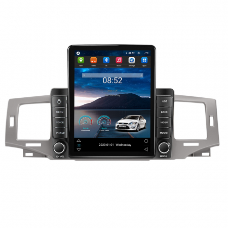 Corolla 9 E120 2004-2006 - Navigatie dedicata Toyota Corolla 9 E120 2004-2006,Tesla Style, ANDROID 13,Carplay&Android Auto, 10 inch , 8+128GB, Internet, Aplicatii, Waze, GPS