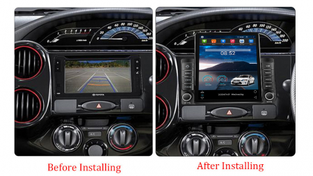 Navigatie dedicata Toyota Etios,Tesla Style, ANDROID 13,Carplay&Android Auto, 10 inch , 8+128GB, Internet, Aplicatii, Waze, GPS [1]