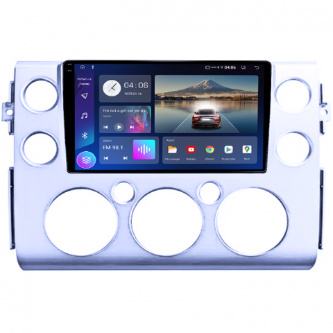 Navigatie dedicata Toyota FJ Cruiser J15 2006-2020, 4GB RAM 64GB ROM, Quad Core, Display 9" QLED 1K, Carplay, Android 14, Bluetooth, Magazin Play, Suport Camere AHD [1]