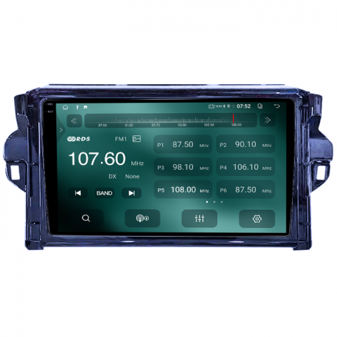 Navigatie dedicata Toyota Fortuner 2015-2020, 4GB RAM 64GB ROM, Quad Core, Display 9" QLED 1K, Carplay, Android 14, Bluetooth, Magazin Play, Suport Camere AHD [2]