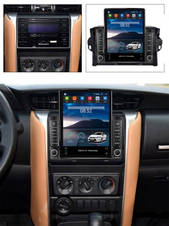 Navigatie dedicata Toyota Fortuner 2015-2020,Tesla Style, ANDROID 13,Carplay&Android Auto, 10 inch , 8+128GB, Internet, Aplicatii, Waze, GPS [3]