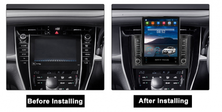 Navigatie dedicata Toyota Harrier 2013-2020,Tesla Style, ANDROID 13,Carplay&Android Auto, 10 inch , 8+128GB, Internet, Aplicatii, Waze, GPS [2]